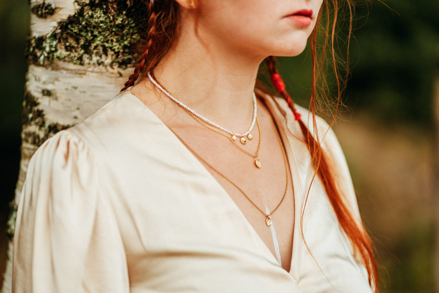 Perlencollier Akoya