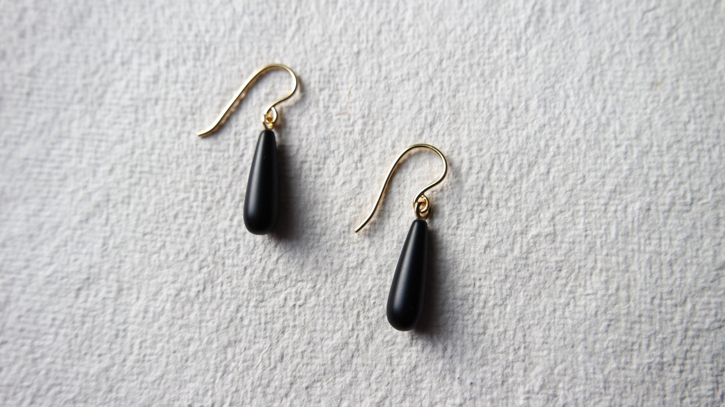 Onyx Ohrhänger Ola