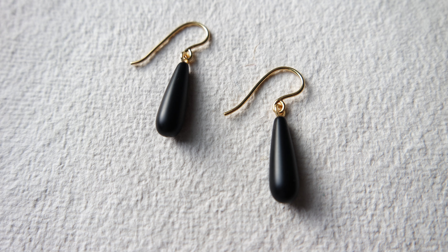 Onyx Ohrhänger Ola