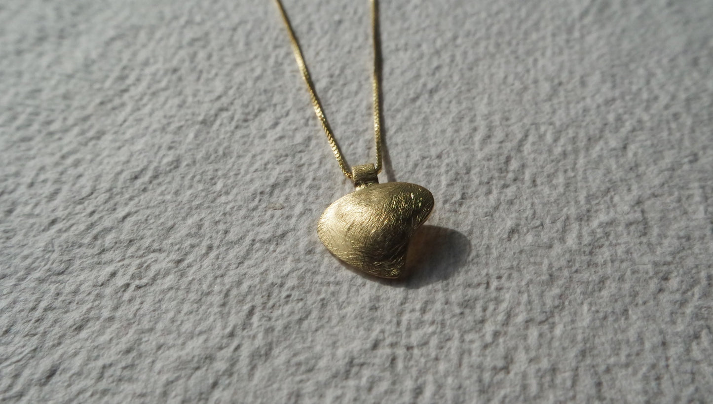 Collier Bubble vergoldet
