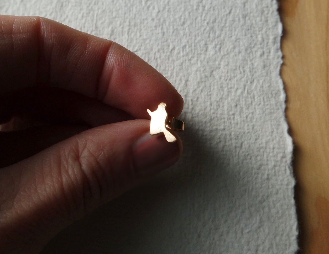 Hexenohrringe mini silber