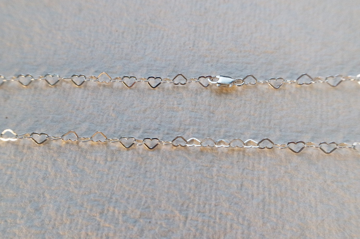 Herzkette Silber