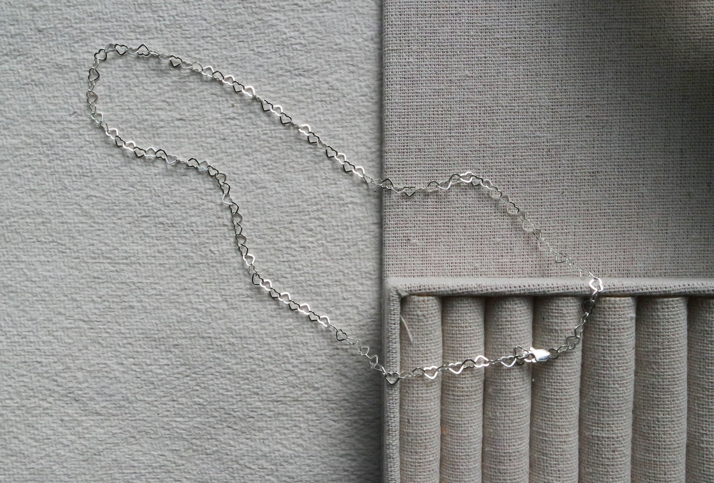 Herzkette Silber