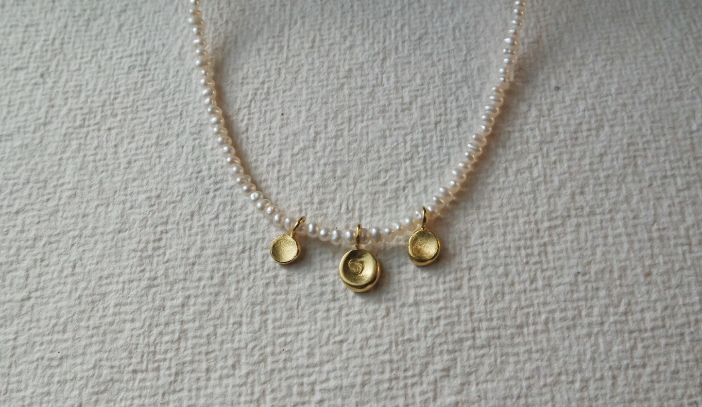 Perlencollier Akoya