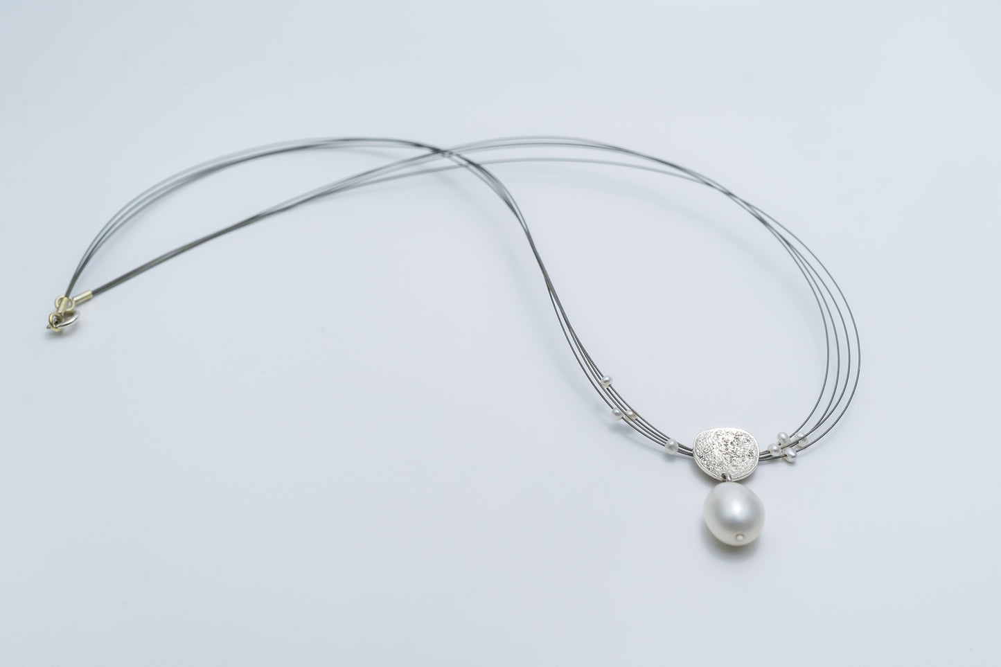 die Unrunden pearldrop silber