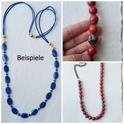 Collier upcycling Schmuckworkshop